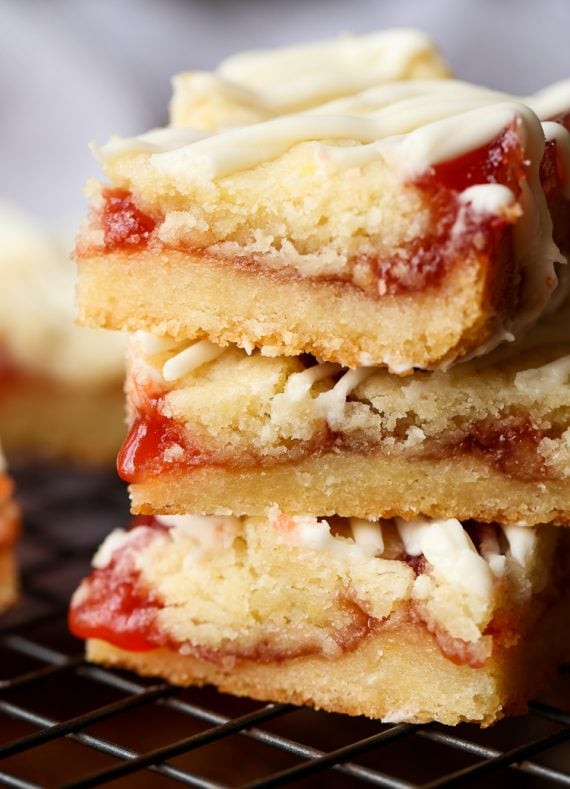 Strawberry Shortbread Cookies
 Strawberry Shortbread Bars Cookies and Cups