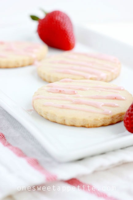 Strawberry Shortbread Cookies
 Strawberry Shortbread Cookies e Sweet Appetite
