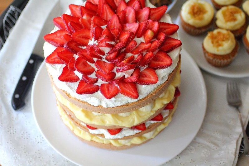Strawberry Shortcake Birthday Cake Recipe
 Adventuress Cake strawberry shortcake meets banana