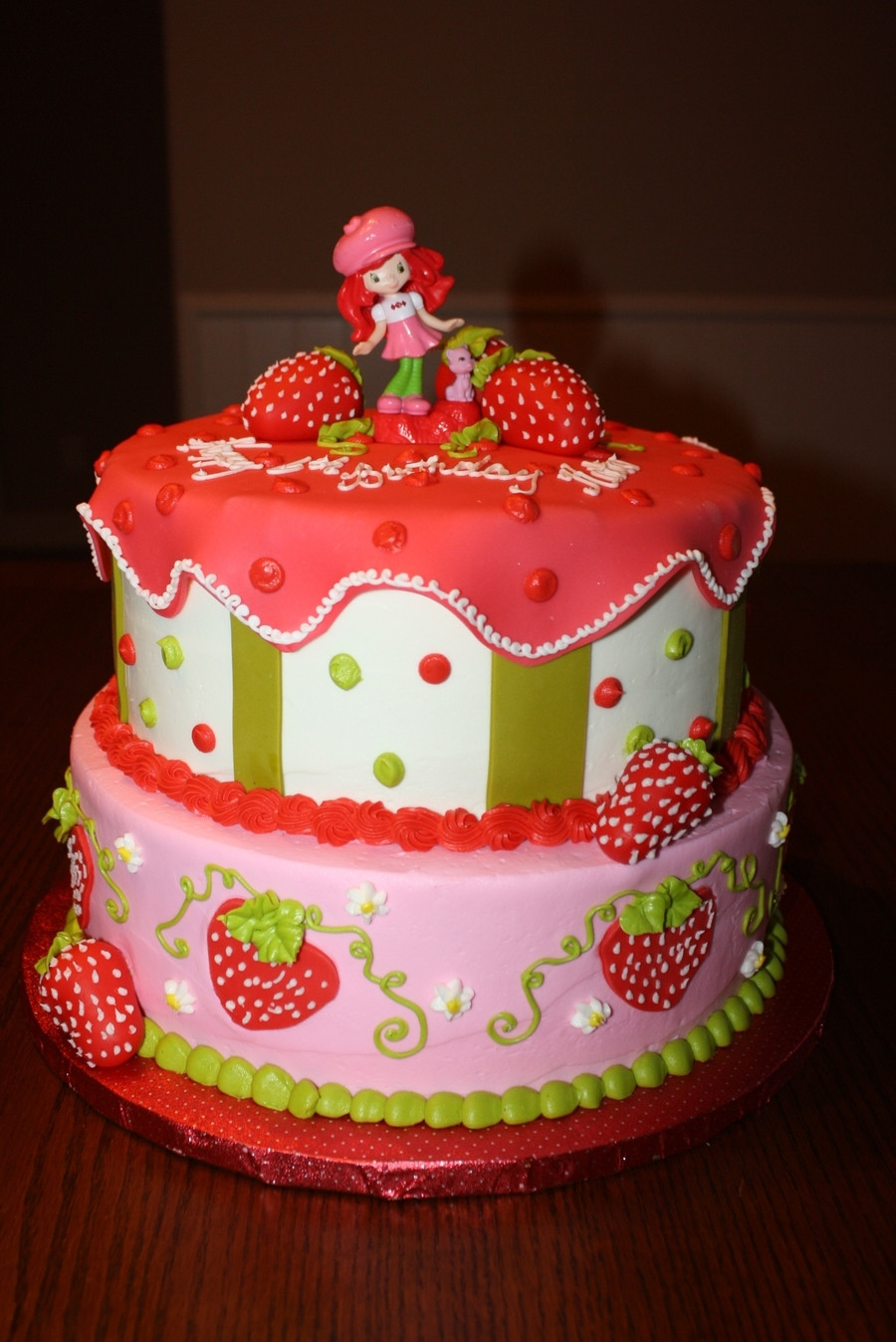 Strawberry Shortcake Birthday Cake Recipes
 Strawberry Shortcake Birthday Cake CakeCentral