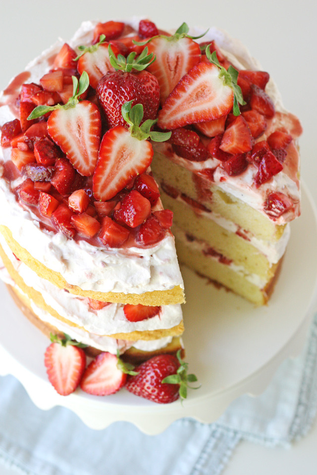 Strawberry Shortcake Birthday Cake Recipes
 The Best Strawberry Shortcake Cake – Glorious Treats