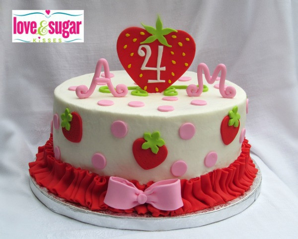 Strawberry Shortcake Birthday Cake Recipes
 Love & Sugar Kisses Strawberry Shortcake Inspired Cake