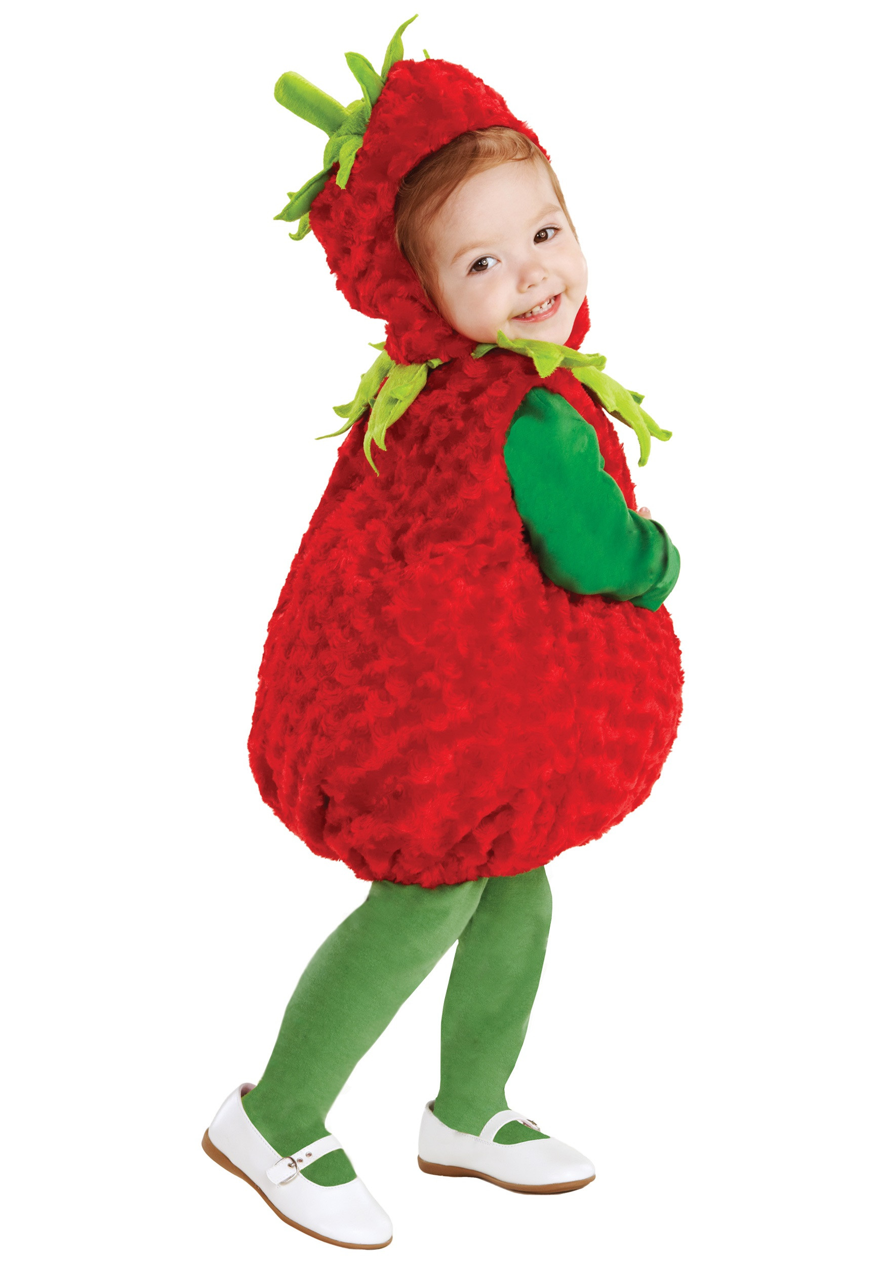 Strawberry Shortcake Costume Baby
 Toddler Red Strawberry Costume Child Food Strawberry