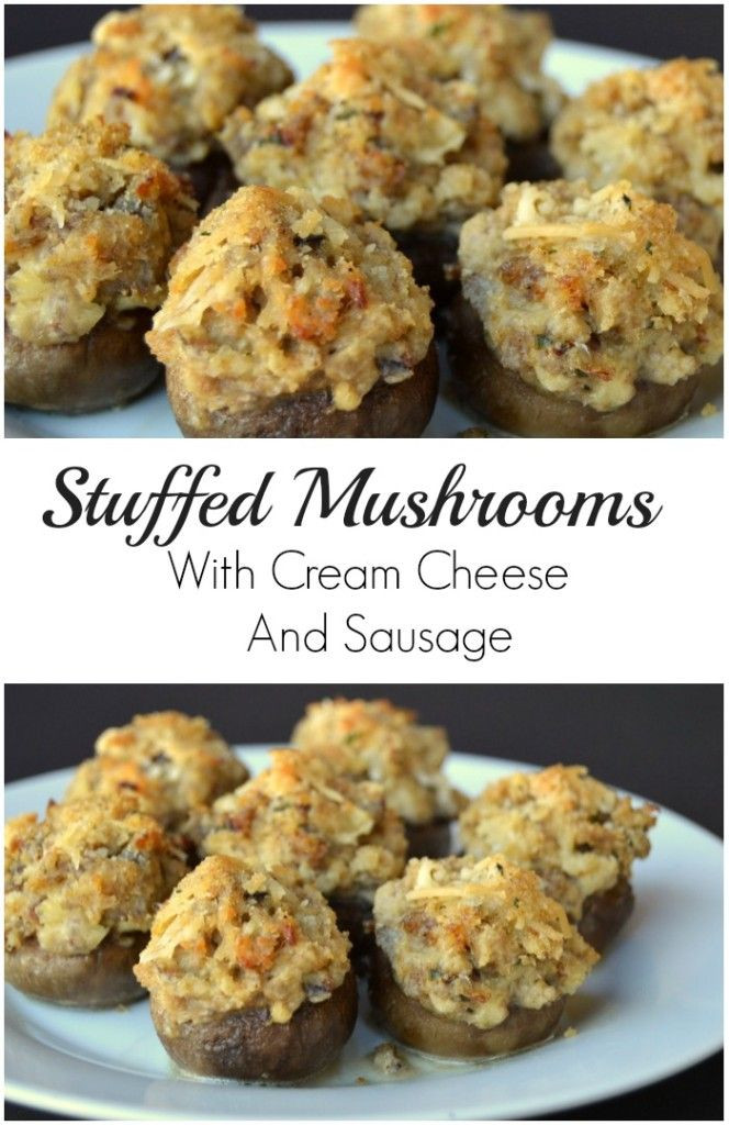 Stuffed Mushroom Ideas
 The 25 best Stuffed mushrooms with sausage ideas on