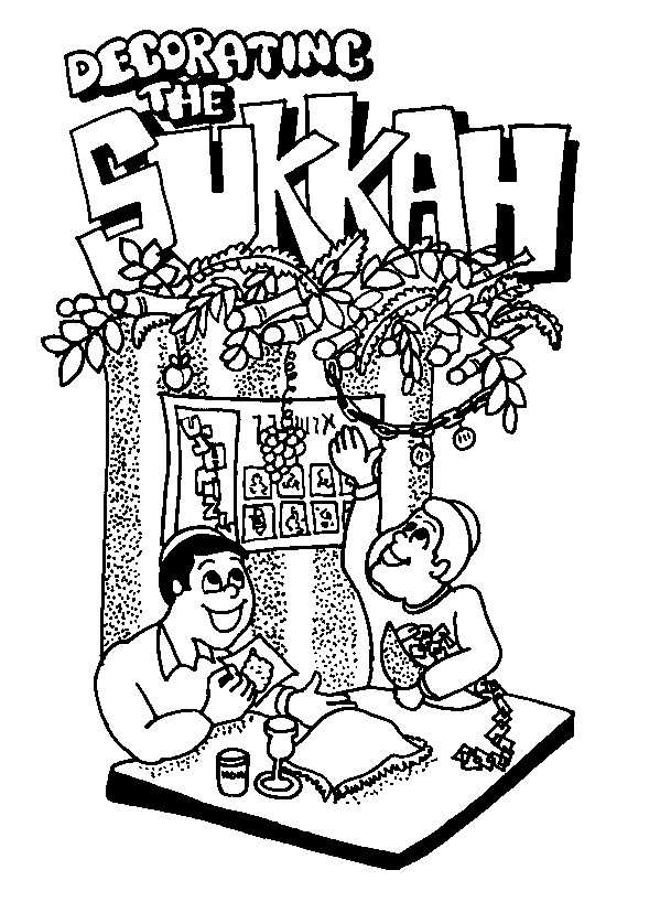 Sukkot Coloring Pages Printable
 Free Guides & Printables For Sukkot