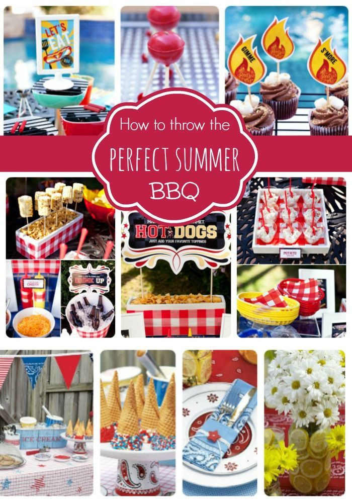 Summer Barbecue Party Ideas
 15 Favorite Summer BBQ Party Ideas