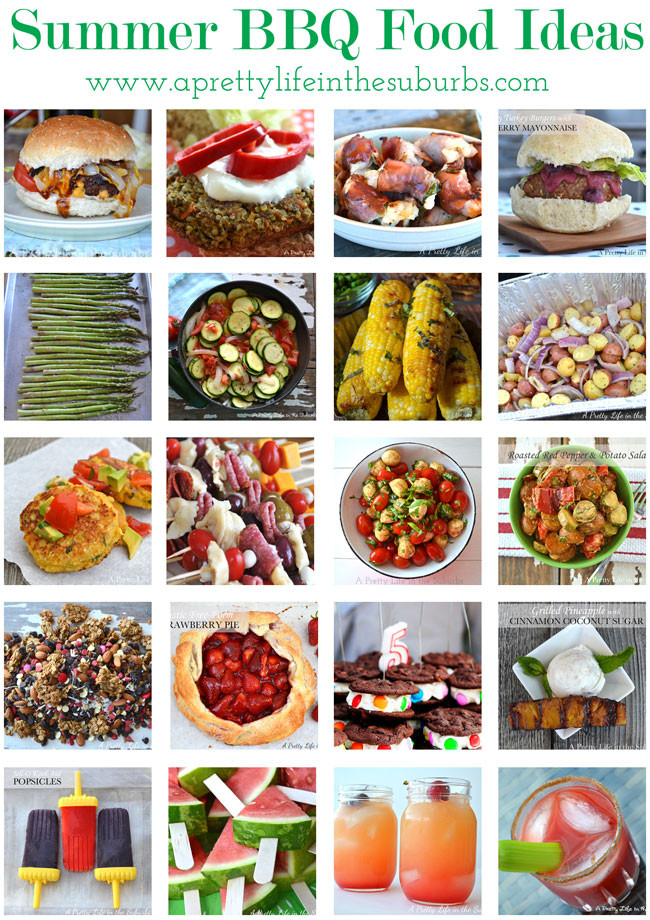Summer Barbecue Party Ideas
 20 Summer BBQ Food Ideas A Pretty Life In The Suburbs