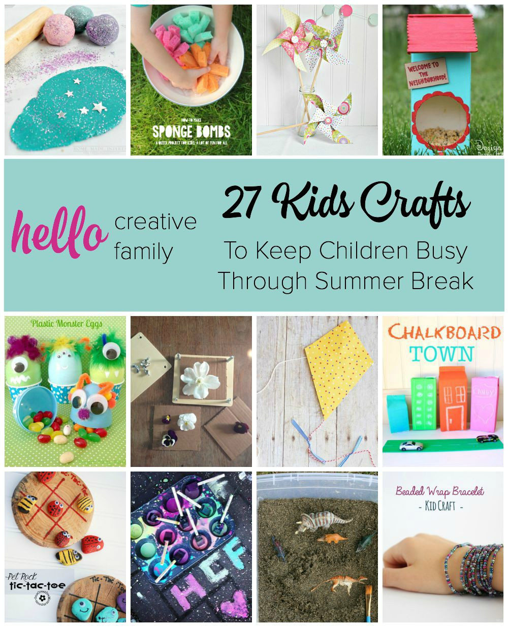 Summer Gifts For Kids
 27 Kids Crafts and DIY Projects For Summer