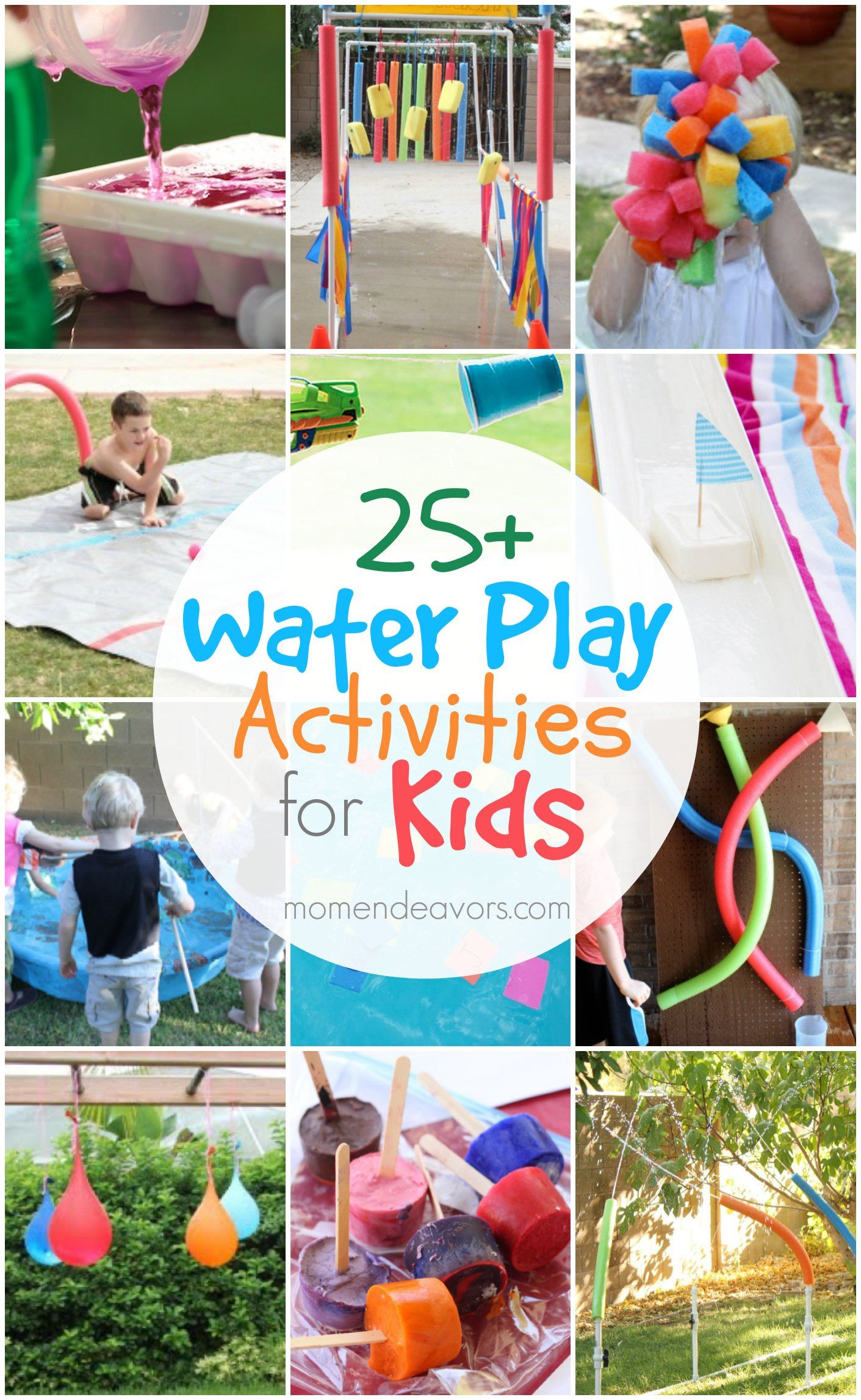 Summer Gifts For Kids
 25 Outdoor Water Play Activities for Kids so many fun