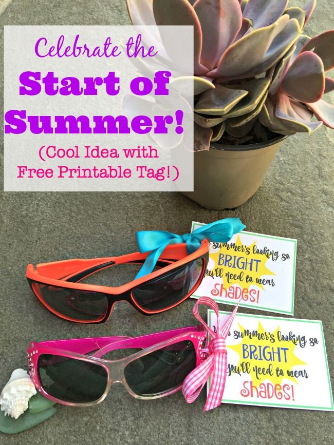 Summer Gifts For Kids
 Celebrate the Start of Summer new sunglasses with this