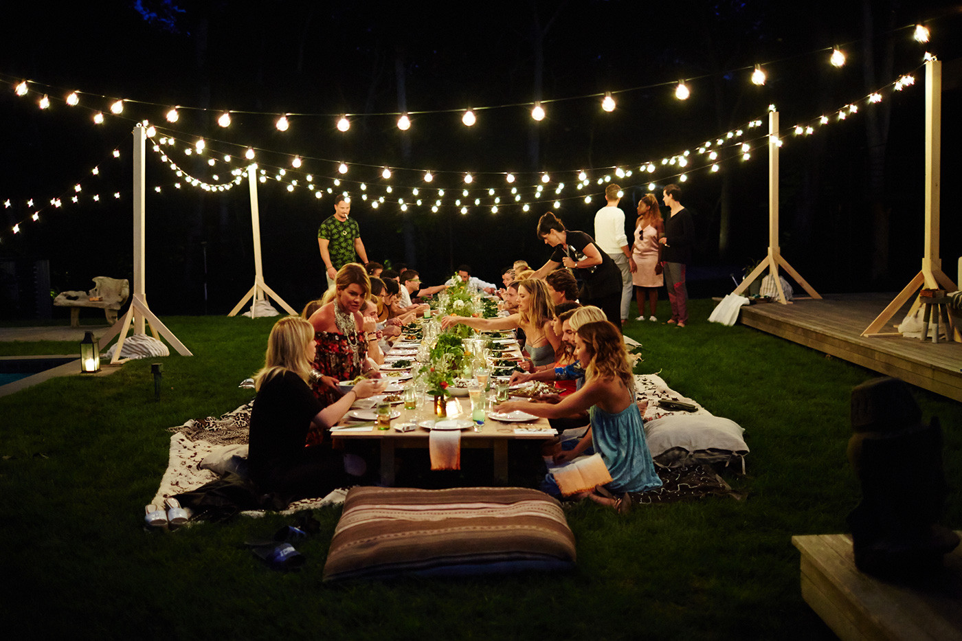 Summer Night Party Ideas
 Magic Carpet Dinner
