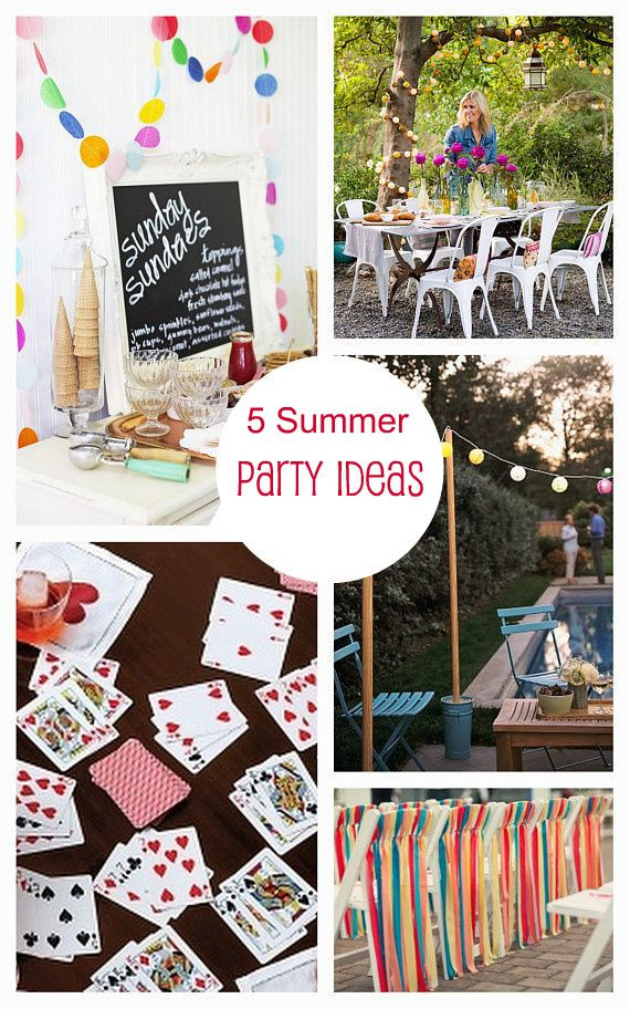 Summer Sweet 16 Party Ideas
 17 Best images about Sweet 17 bday party on Pinterest