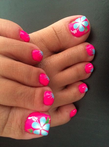 Summer Toe Nail Colors
 30 Really Cute Toe Nails for Summer Pretty Designs