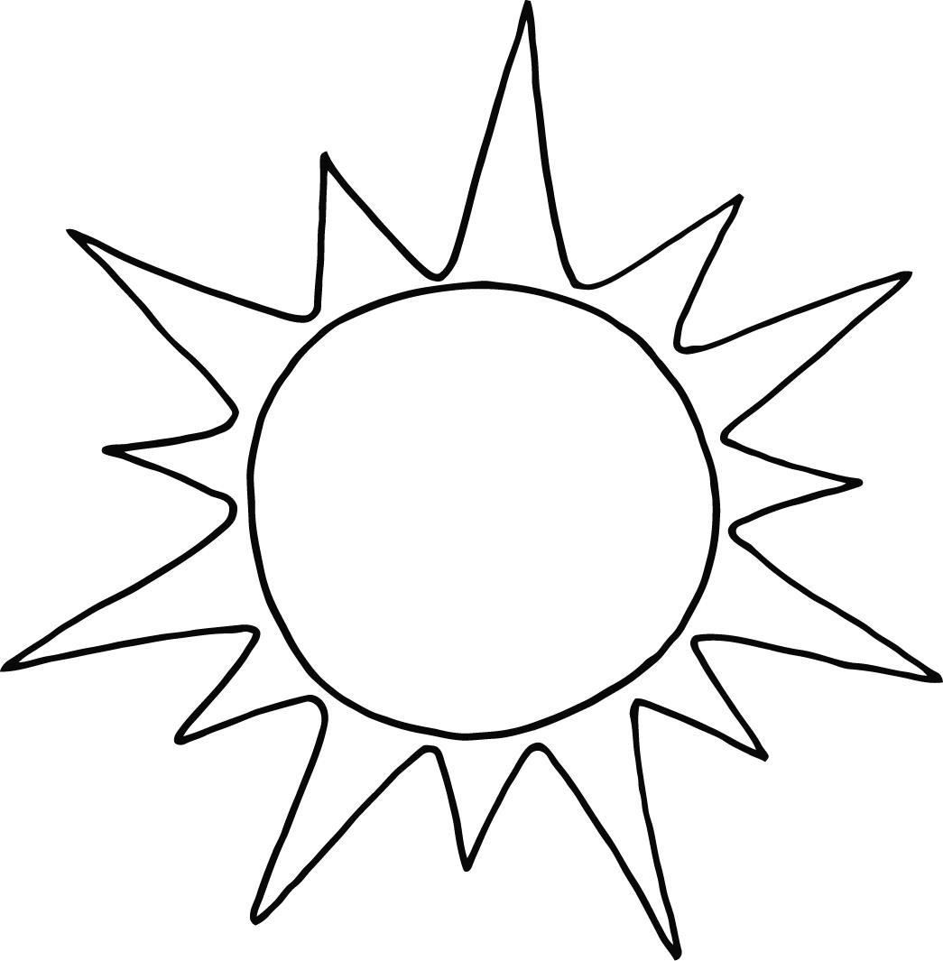 Sun Coloring Pages For Kids
 Free Printable Sun Coloring Pages for Kids