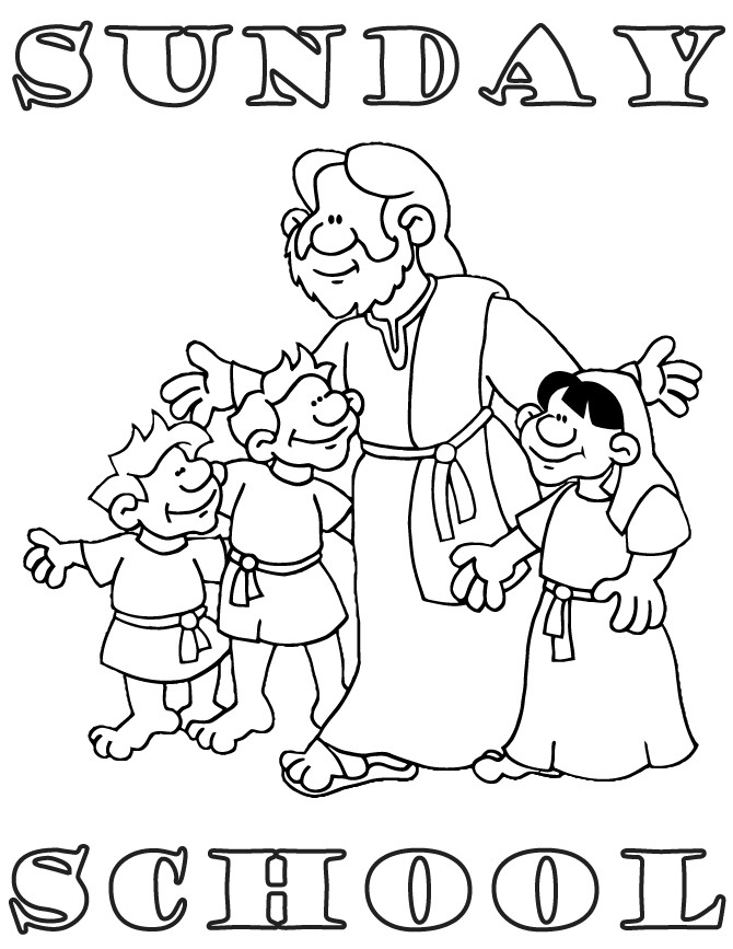 Sunday School Coloring Pages For Toddlers
 sunday school coloring pages Free Coloring Pages For