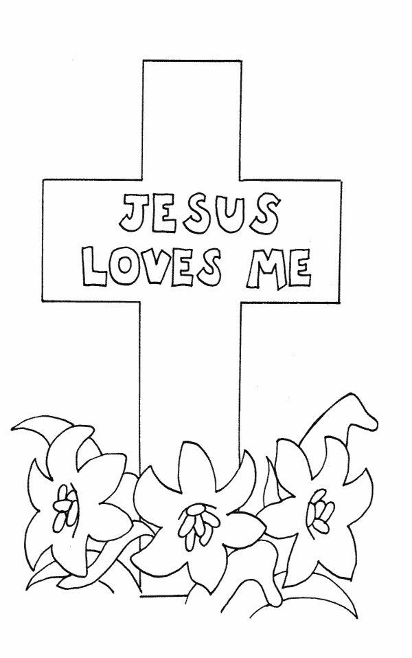 Sunday School Coloring Pages For Toddlers
 Easter Bible Coloring Pages