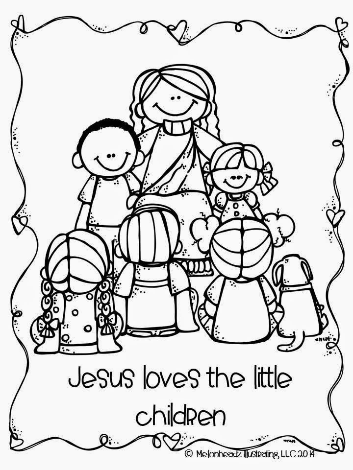 Sunday School Coloring Pages For Toddlers
 Melonheadz LDS illustrating General Conference Goo s