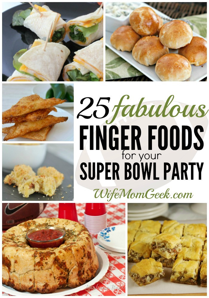 Super Bowl Finger Foods Recipes
 25 Finger Foods for Your Super Bowl Party