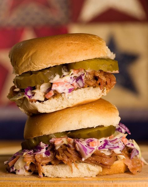 Super Bowl Sliders Recipes
 Pulled Pork Sliders with Blue Cheese Slaw Recipe