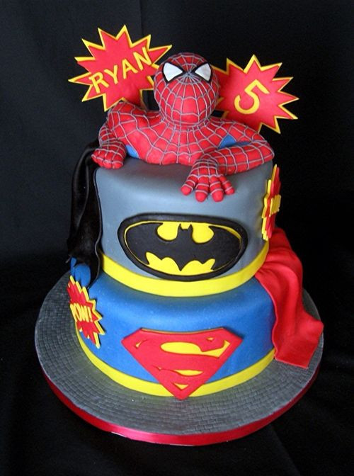 Super Hero Birthday Cake
 Super Hero Super Hero Cake