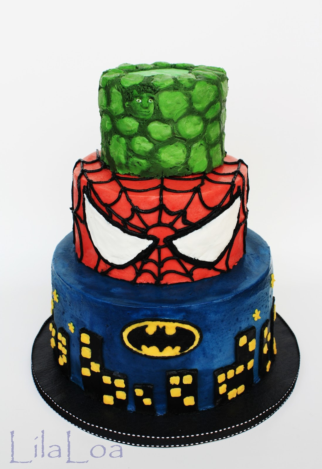 Super Hero Birthday Cake
 Super Hero Cake