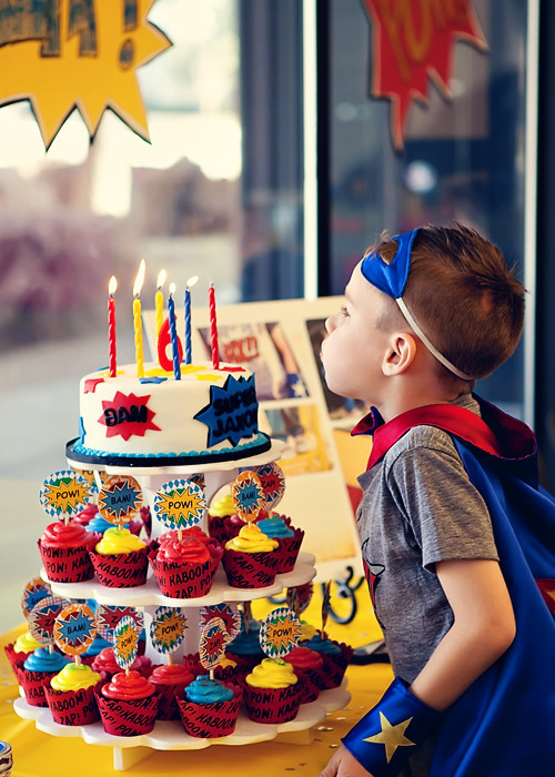 Super Hero Birthday Party
 Superhero Birthday Party