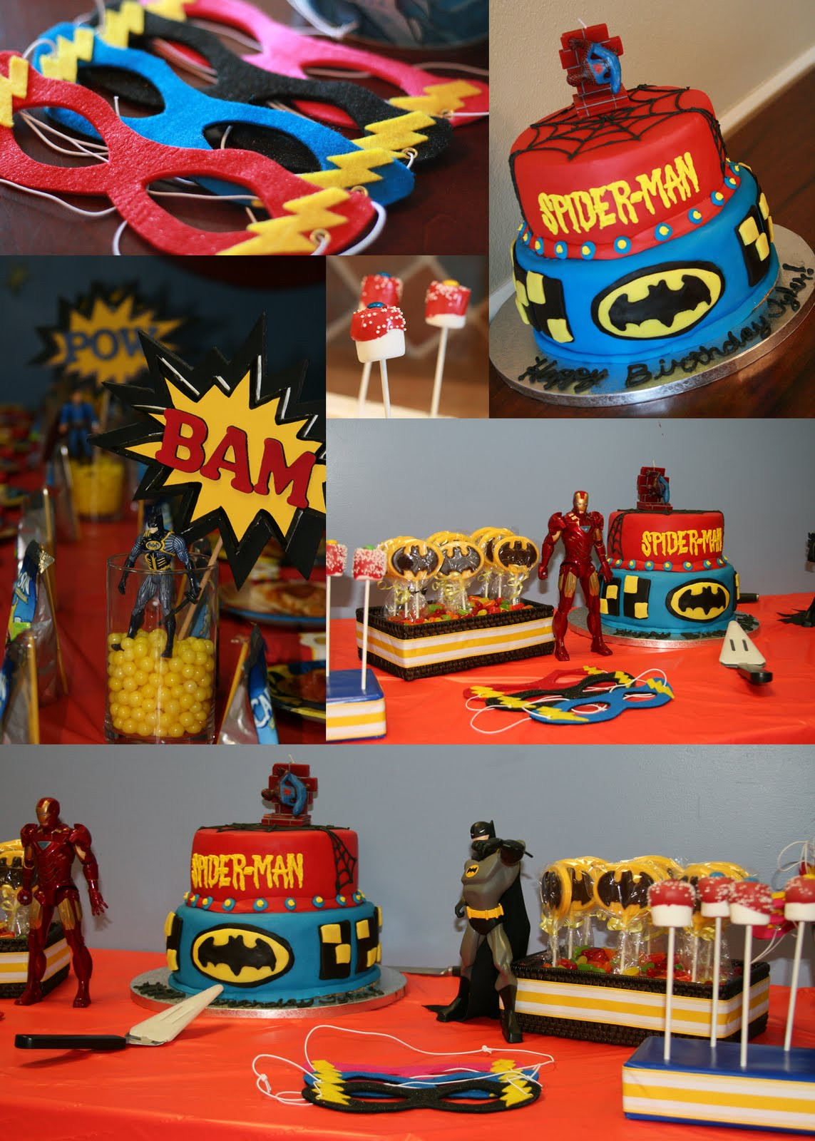 Super Hero Birthday Party
 Unique Card Designs Superhero Birthday Party