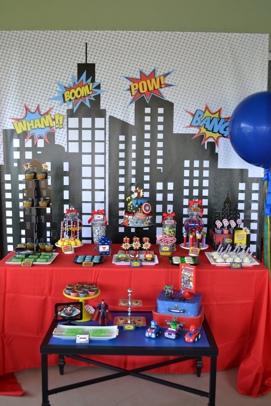 Super Hero Birthday Party
 Partylicious Events PR Superhero Party