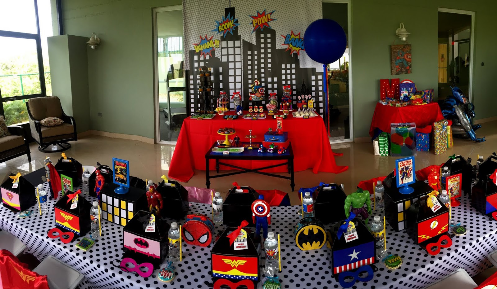 Super Hero Birthday Party
 Partylicious Events PR Superhero Party