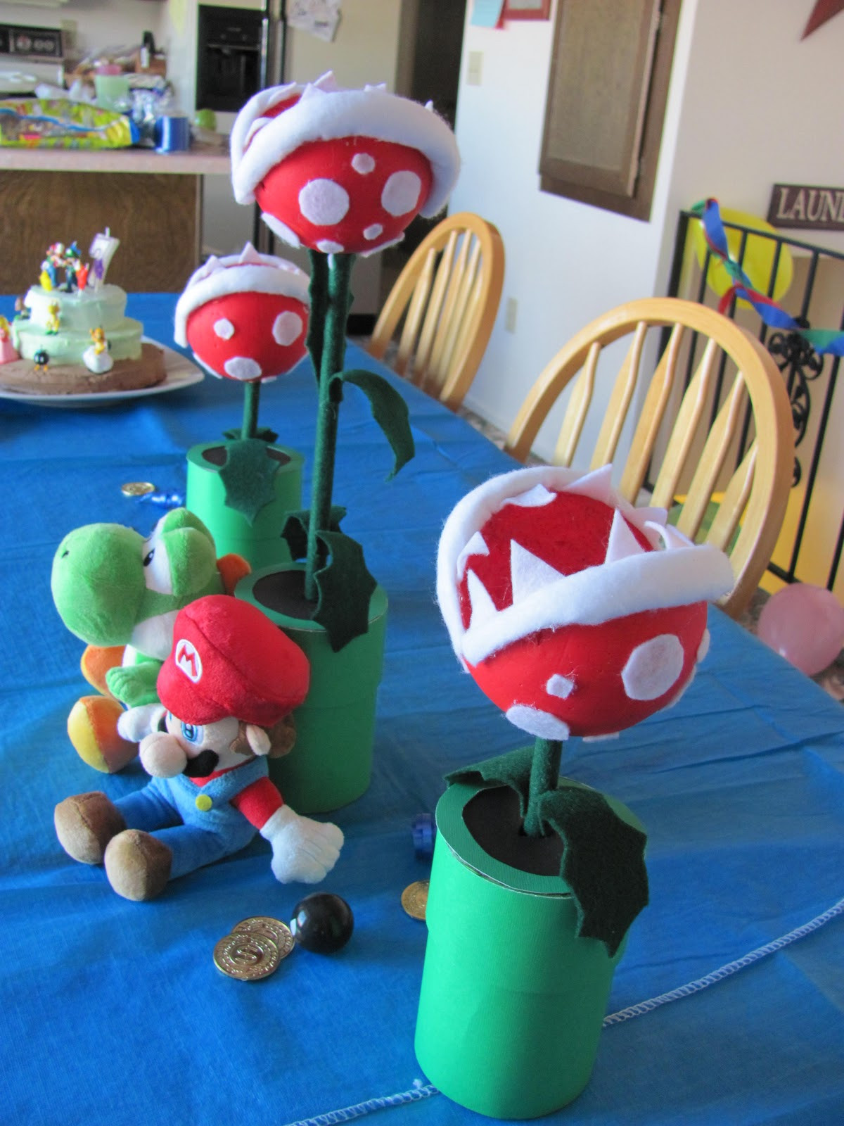 Super Mario Brothers Birthday Party
 Hanging by a Silver Lining A SUPER Super Mario Bros