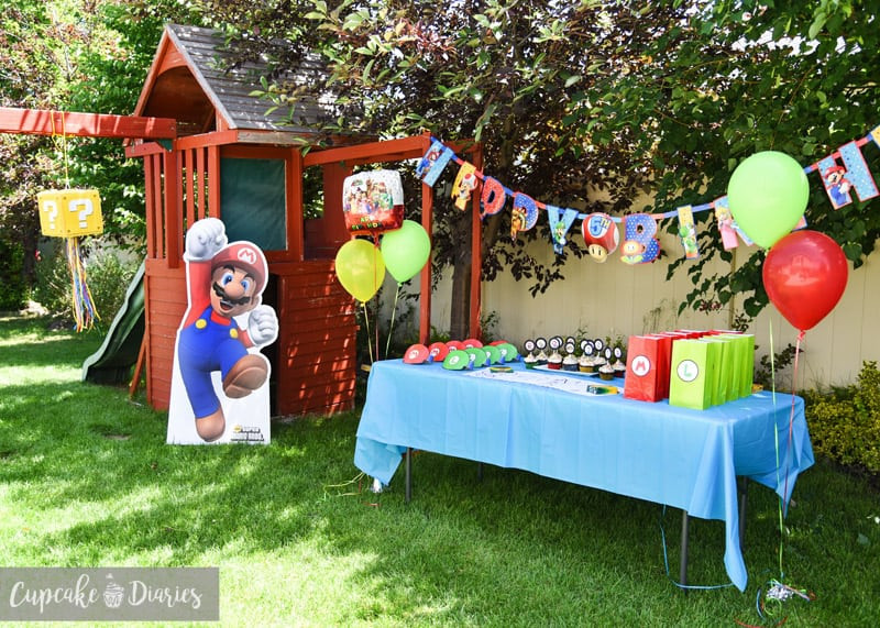 Super Mario Brothers Birthday Party
 Super Mario Bros Birthday Party with Free Printables