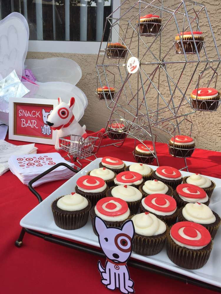 Super Target Birthday Cakes
 Tar Cupcakes at Zee s Tworiffic Tar Party