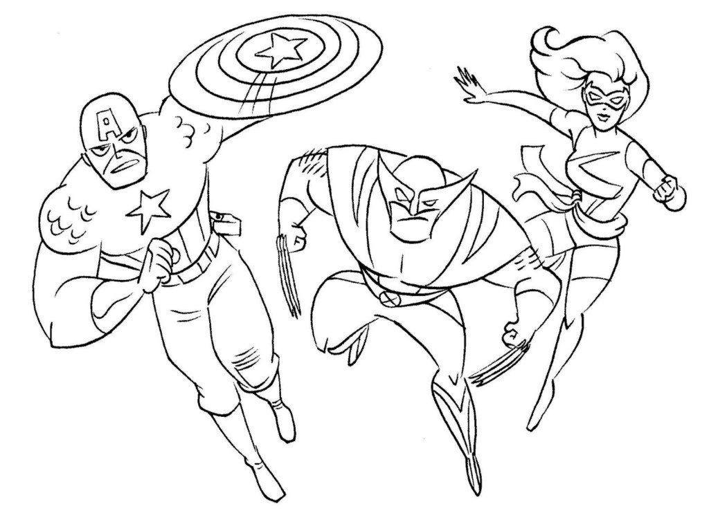 Superhero Coloring Pages For Toddlers
 Coloring Pages Marvel Super Hero Coloring Pages Superman
