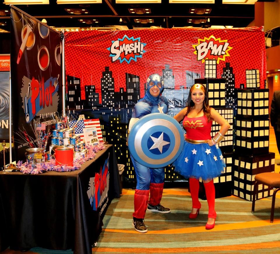 Superhero Halloween Party Ideas
 Superhero Themed Tradeshow Booth Superhero themed party