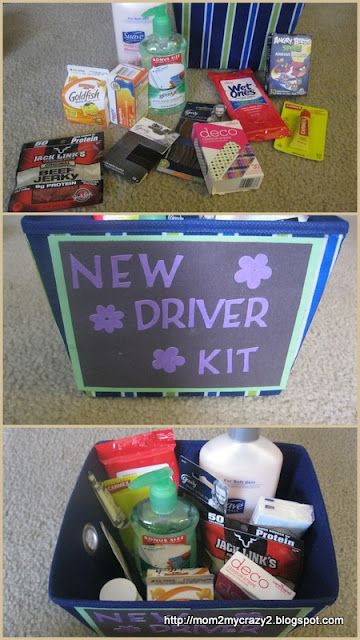 Sweet 16 Gift Ideas For Best Friend
 Sweet 16 Gift New Driver Kit for when my sister finally