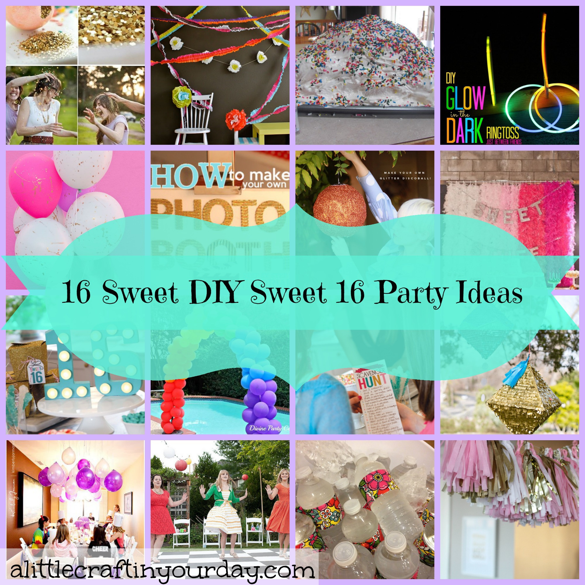 Sweet 16 Summer Party Ideas
 Sweet Sixteen Party Ideas to Favor