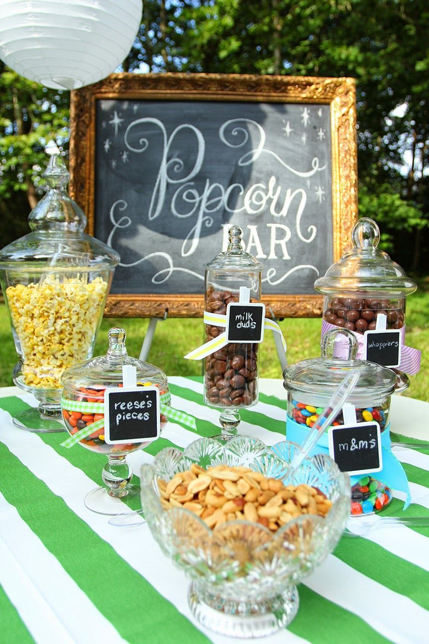 Sweet 16 Summer Party Ideas
 Sweet 16 Outdoor Movie Party