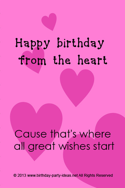 Sweet Birthday Quote
 Cute Birthday Sayings And Quotes QuotesGram