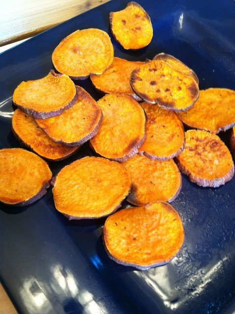 Sweet Potato Slices
 How to Make Roasted Sweet Potato Slices Recipe Snapguide