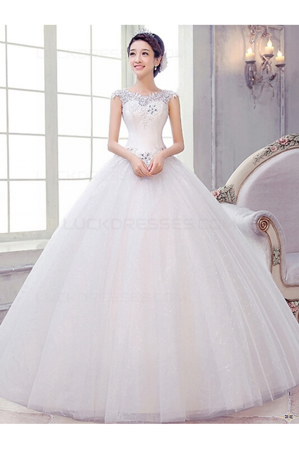 Sweetheart Wedding Gowns
 Ball Gown Sweetheart Lace Wedding Dresses Bridal Gowns