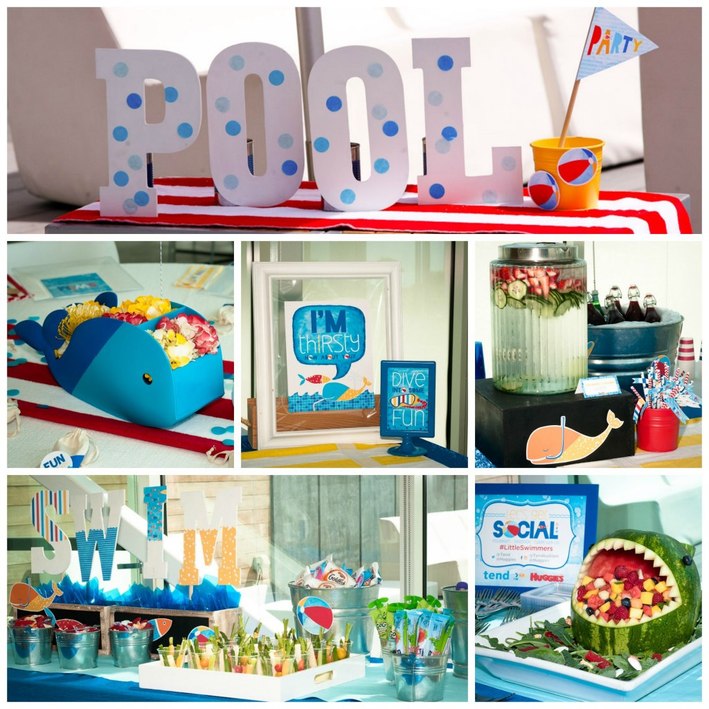 Swim Pool Party Ideas
 Huggies Little Swimmers Pool Party Playdate