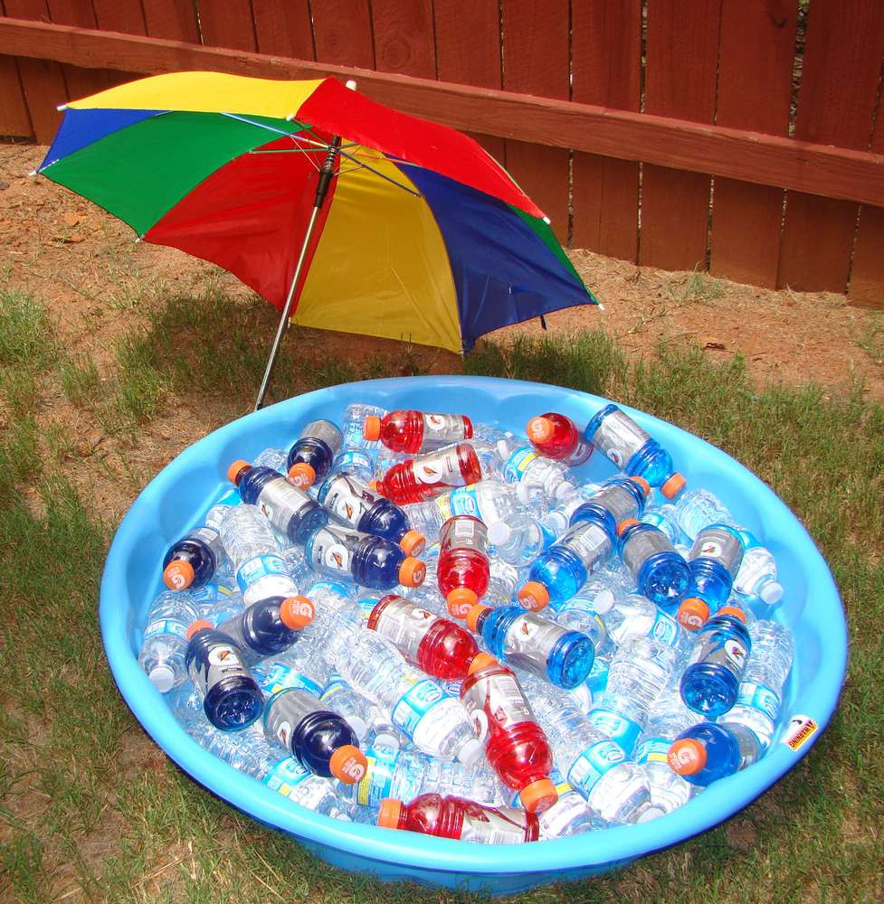 Swimming Pool Party Ideas
 Pool Party Birthday Party Ideas 5 of 34