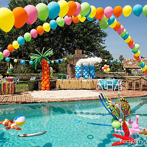 Swimming Pool Party Ideas
 Summer Pool Party Ideas