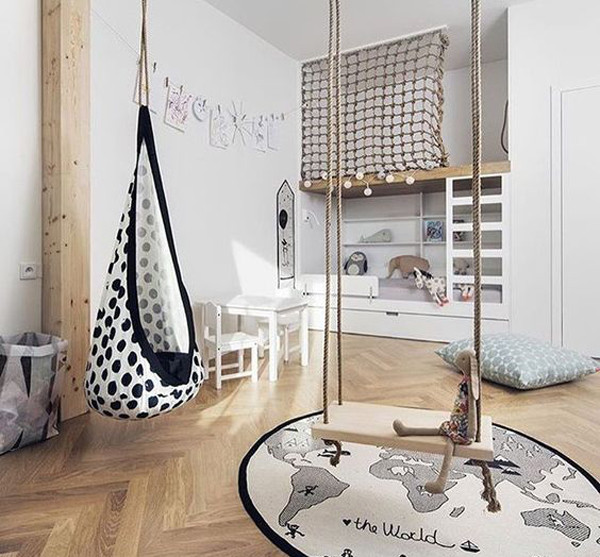 Swing For Kids Room
 20 Cheerful Indoor Swing For Kids Space