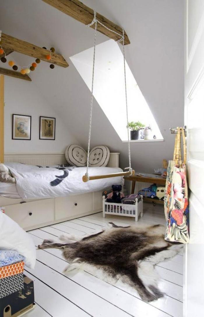 Swing For Kids Room
 Fun Homes That Feature Indoor Swings And Stay Casual