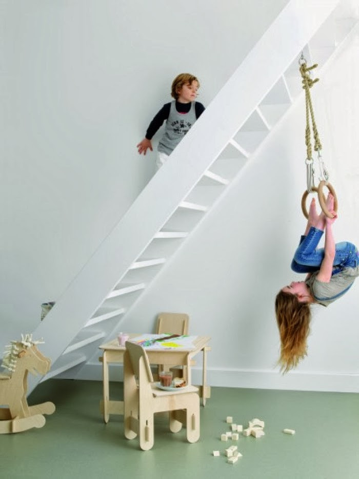 Swing For Kids Room
 Kids room Indoor swing Via Rafa Kids Home Decorating DIY