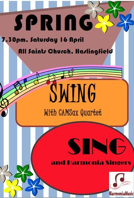 Swing Kids Sing Sing Sing
 Spring Swing Sing Concert All Saints Church Haslingfield