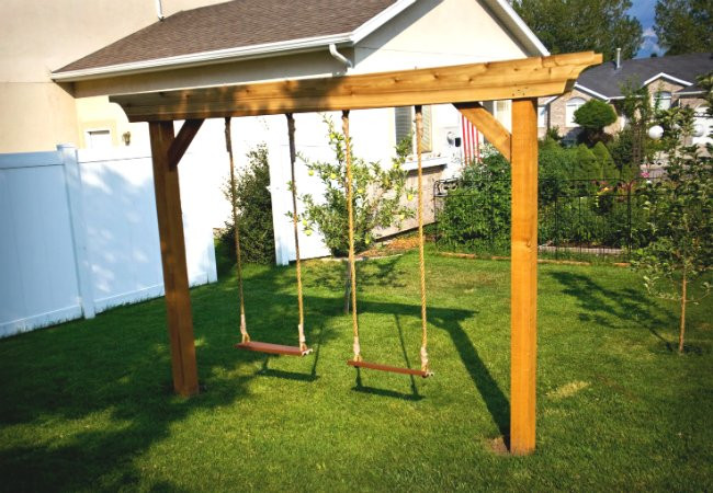 Swing Set DIY Plans
 DIY Swing Set 5 Ways to Make Your Own Bob Vila