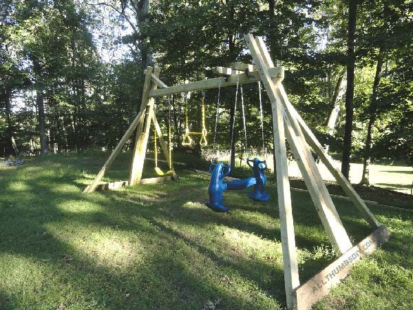 Swing Set DIY Plans
 34 Free DIY Swing Set Plans for Your Kids Fun Backyard