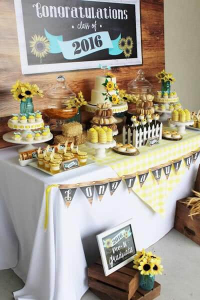 Table Ideas For Graduation Party
 116 Graduation Party Ideas Your Grad Will Love For 2019